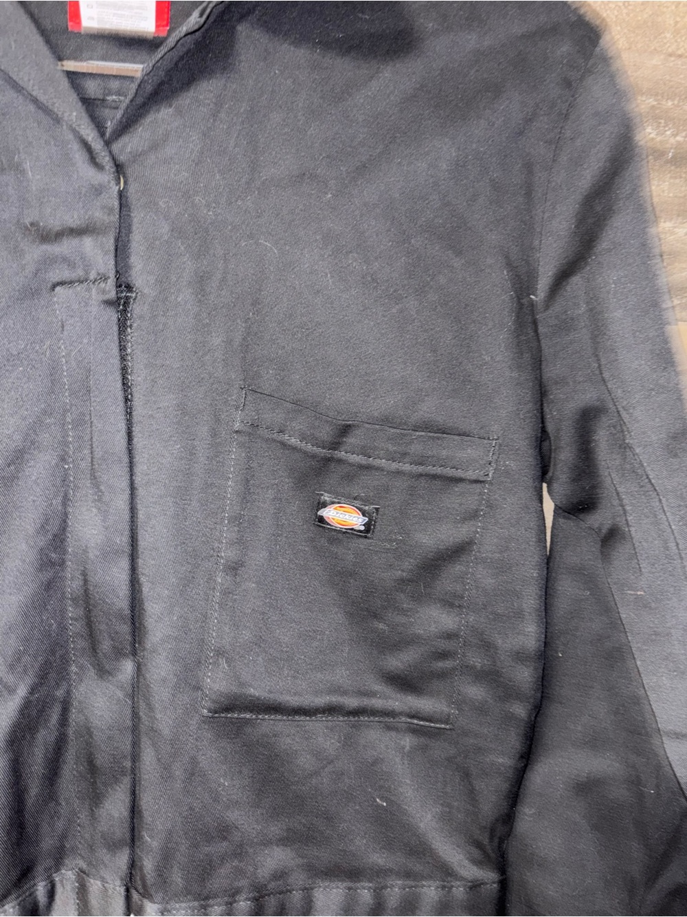 Dickies Black Work Coverall Jumpsuit Large - Picture 8 of 13